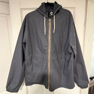 Weatherproof Charcoal Windbreaker Jacket